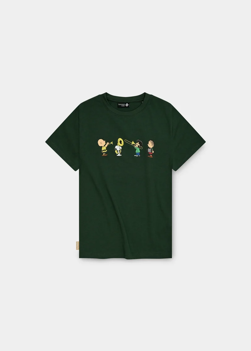 BAVARIAN CAPS Peanuts: Blaskapelle T-Shirt Kinder