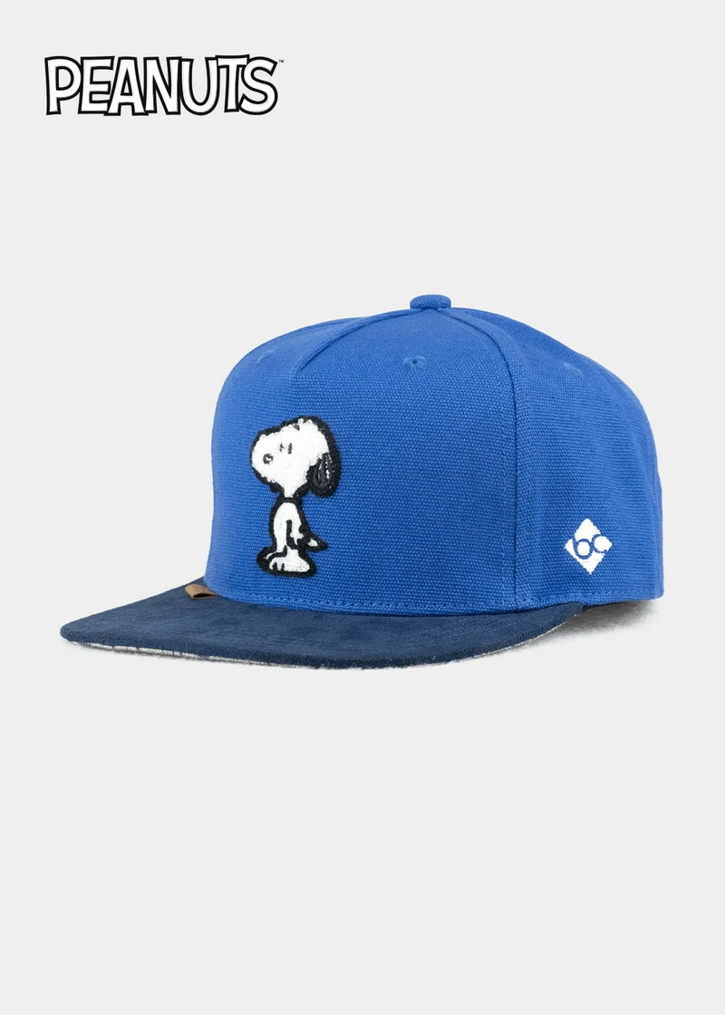 BAVARIAN CAPS PEANUTS Snoopy Cap mit Frottee & Comic Print