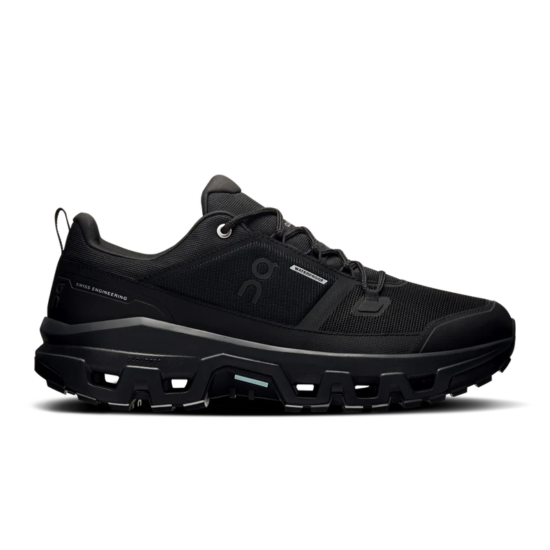 ON Cloudrock Low WP wasserdichter, gedämpfter Outdoorschuh