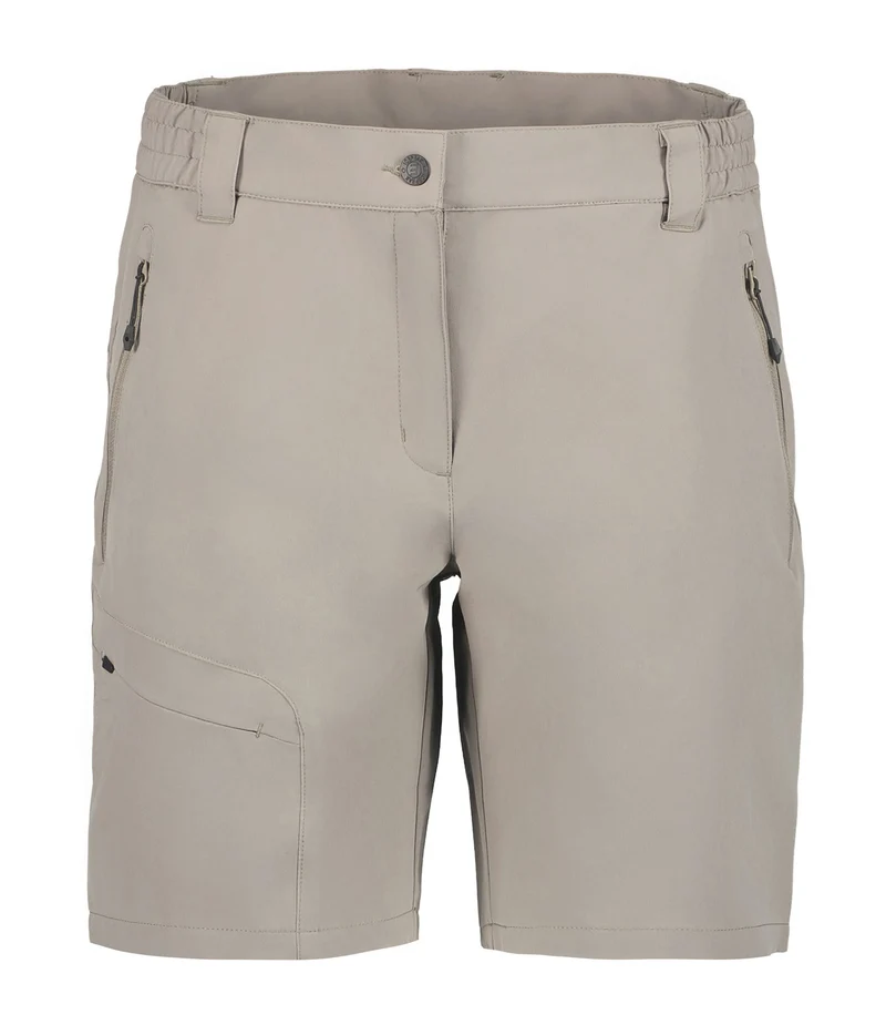 ICEPEAK BEAUFORT Damen Wanderhose kurz Granit