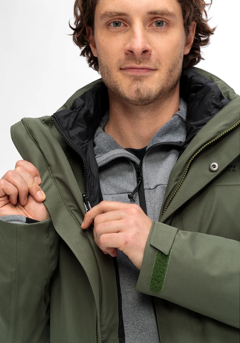 Maier Sports Peyor 3in1 Herren Outdoorjacke Grün