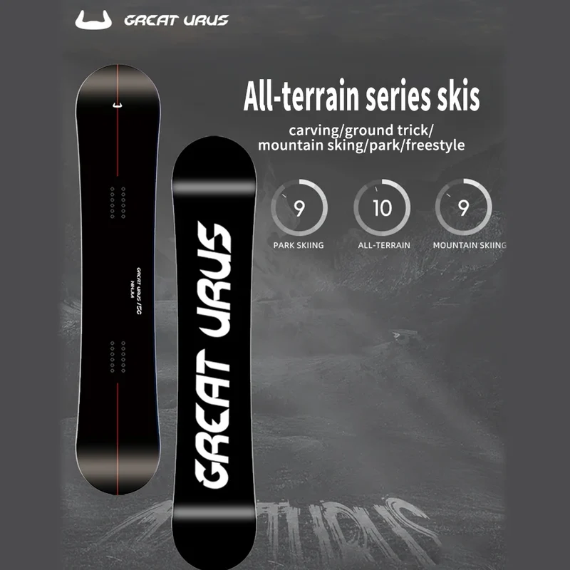 WHITE CAT Kurzes Snowboard