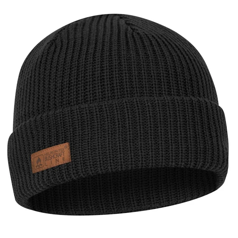 Helikon-Tex Wanderer Cap Merino Strickmütze black