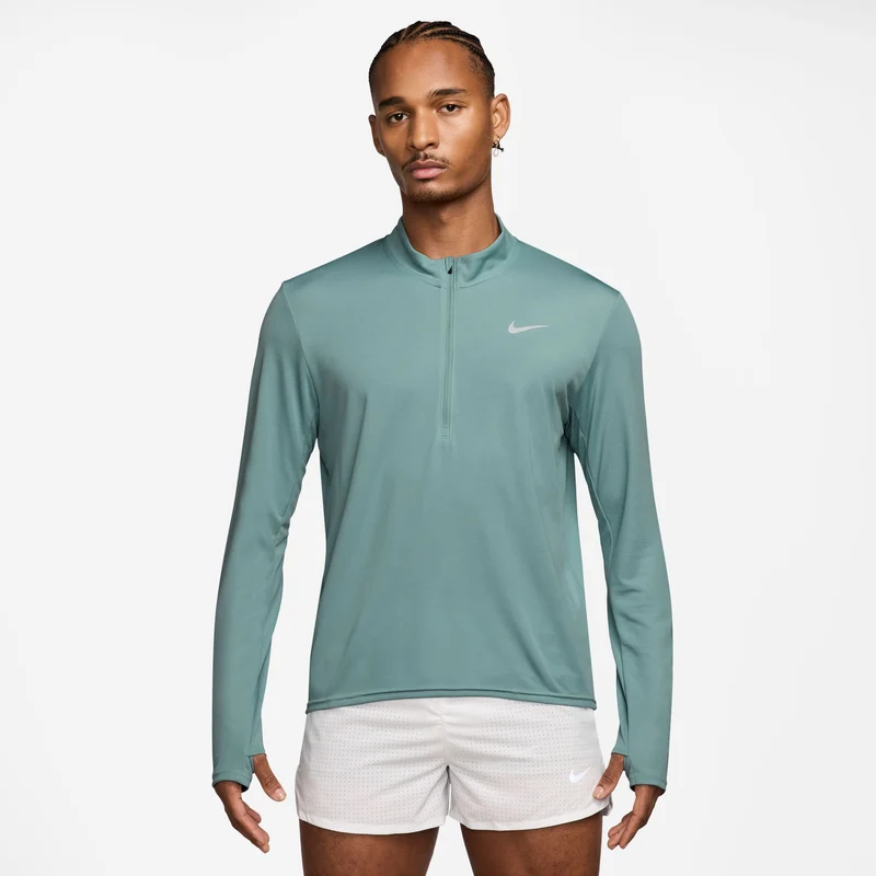 NIKE Pacer Dri-FIT Laufshirt mit Halbreißverschluss