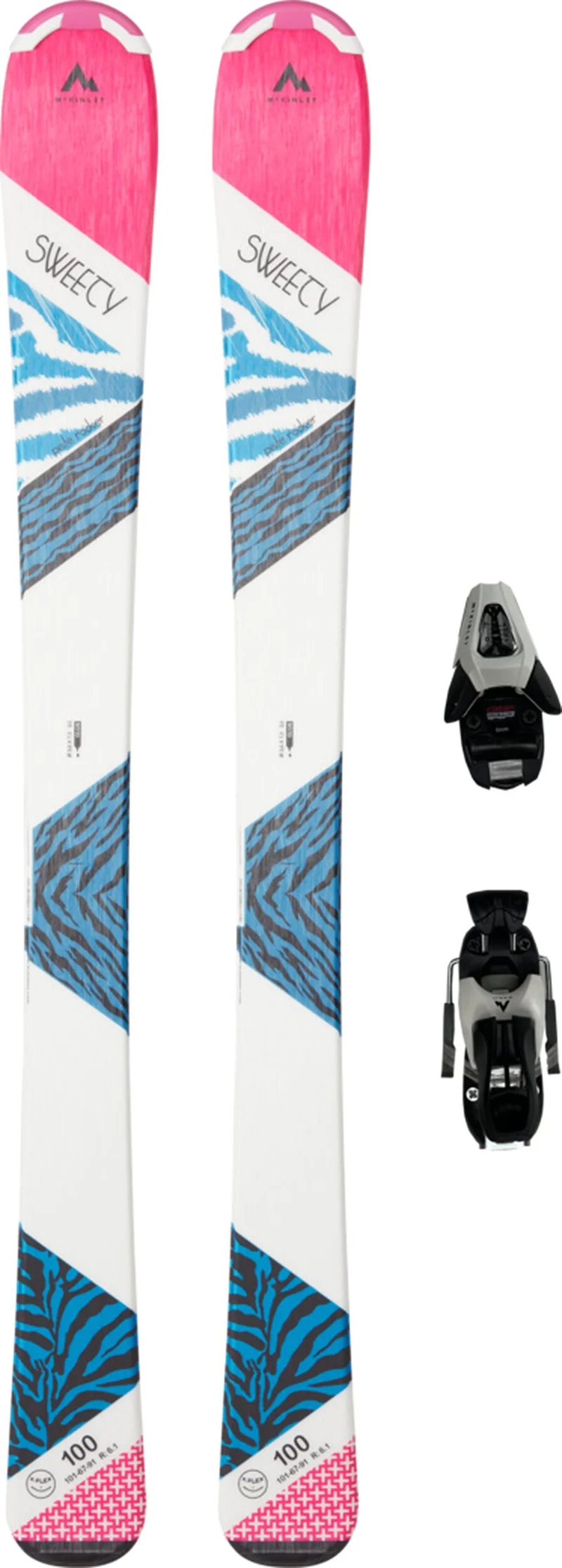 MCKINLEY Mä.-Ski-Set Sweety geschraubt Kinder