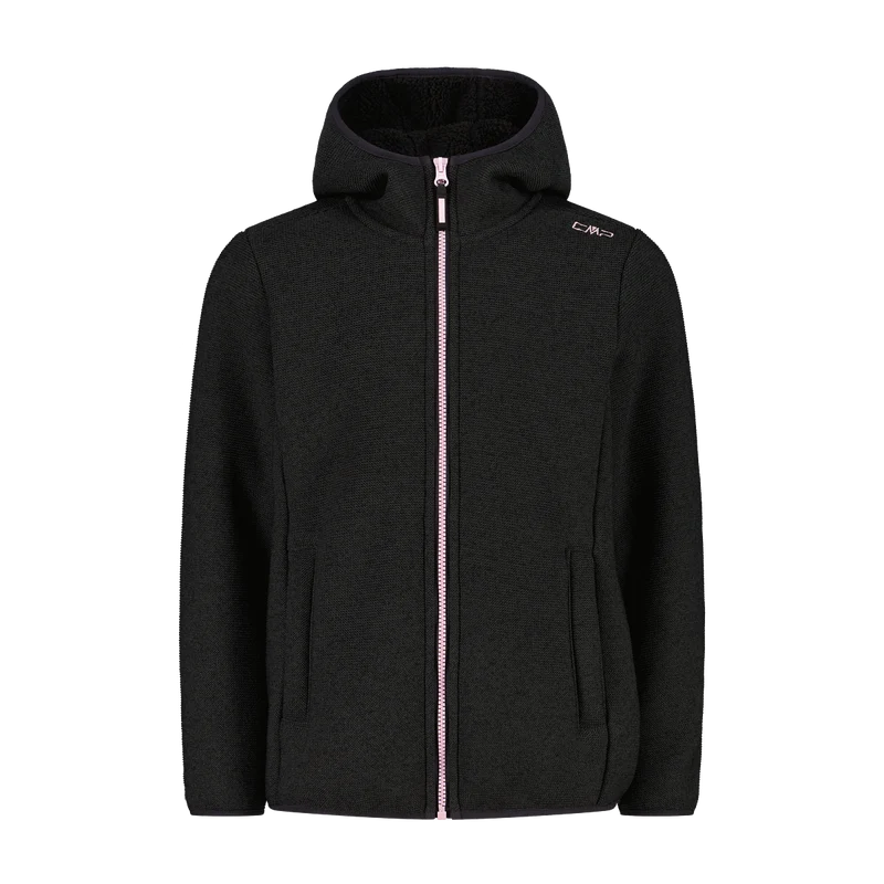 CMP Kid Girl Jacket Fix Hood Kinderjacke Outdoor