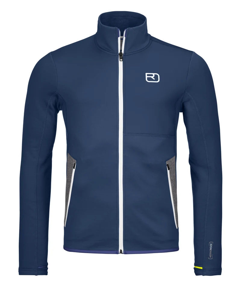ORTOVOX Fleece Jacket M Herren – Warme Outdoorjacke