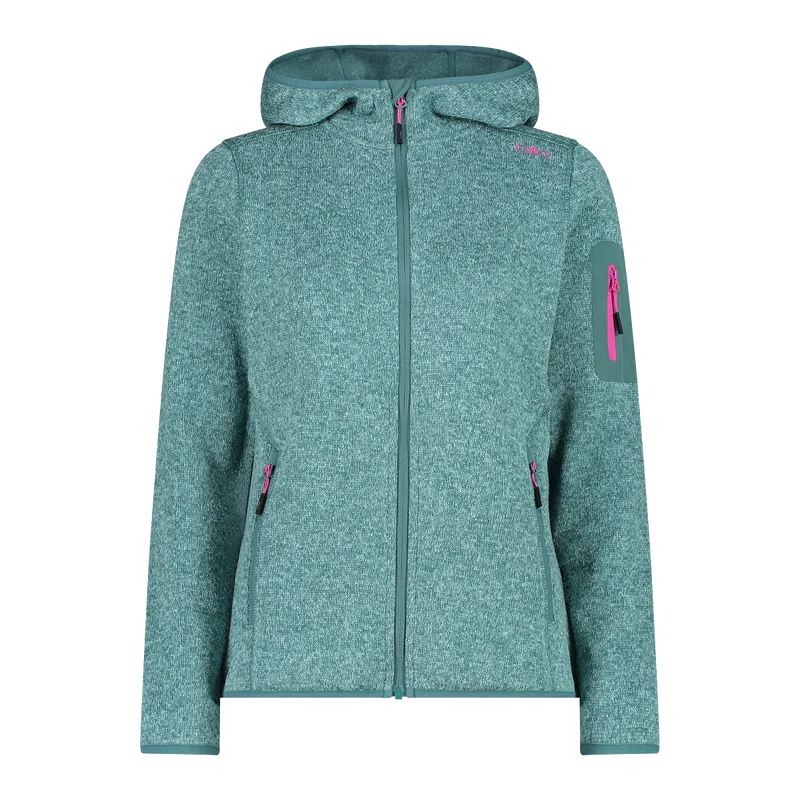 CMP Woman Jacket Fix Hood Fleecejacke Damen